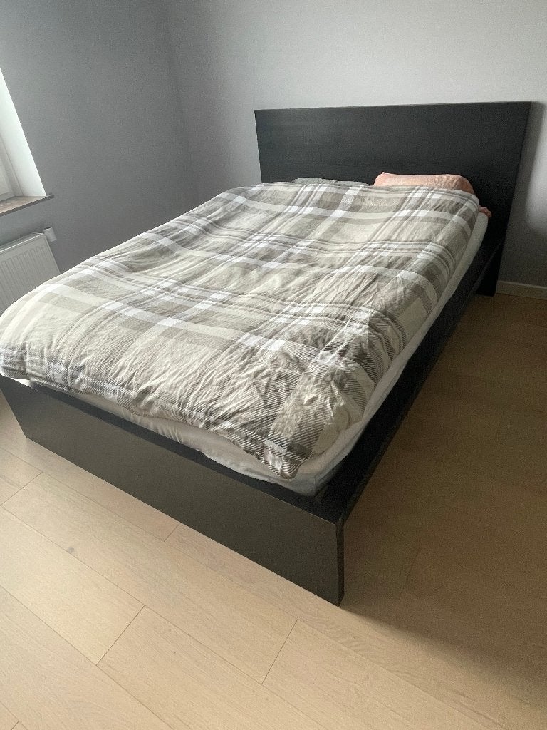 Malmbed, Huis en Inrichting, Ophalen, Gebruikt, Tweepersoons, 160 cm