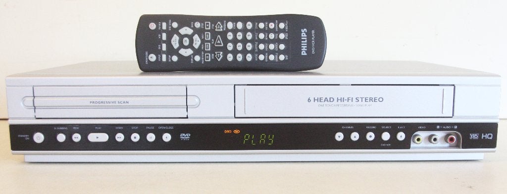 Philips Videorecorder & DVD In Eén Toestel / Met COPY Knop, Enlèvement ou Envoi, Comme neuf