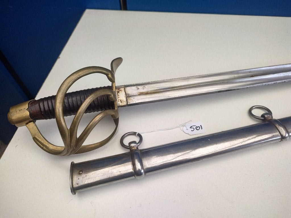 Sabel # 501 - Frankrijk - Kurassier Klingenthal 1813, Verzamelen, Verzenden