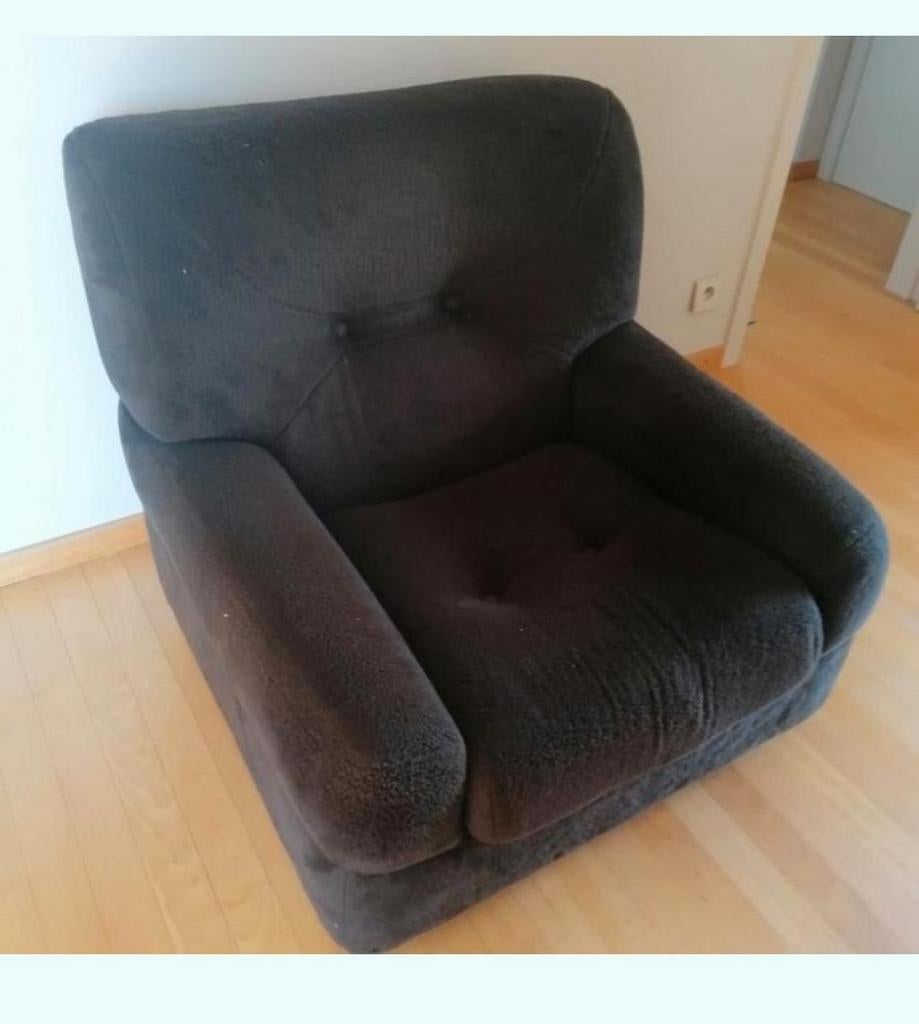 Stoffen bruine zetel, Enlèvement