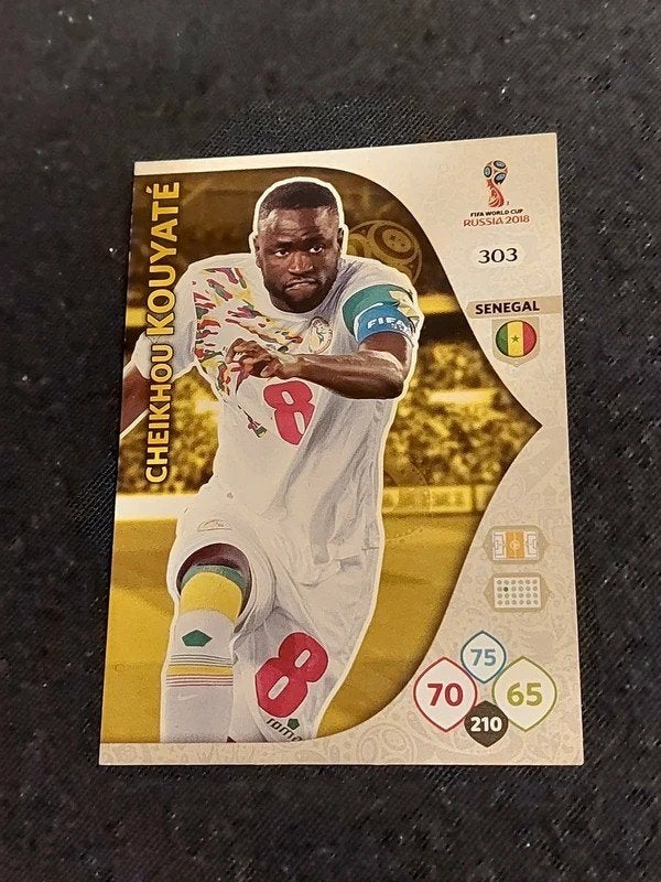 Panini / Voetbalkaart / Cheikhou Kouyaté / Senegal, Collections, Enlèvement ou Envoi, Comme neuf, Cartes de joueur