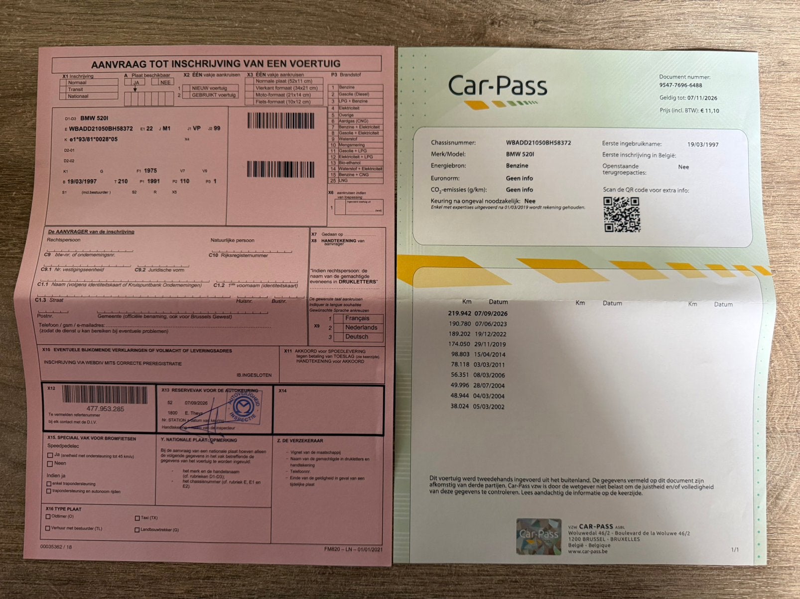BMW 520i E39 Automaat/Schuifdak/Bijna Oldtimer/GEKEURD, Autos, Entreprise, Entretenue par le concessionnaire, Berline, Automatique