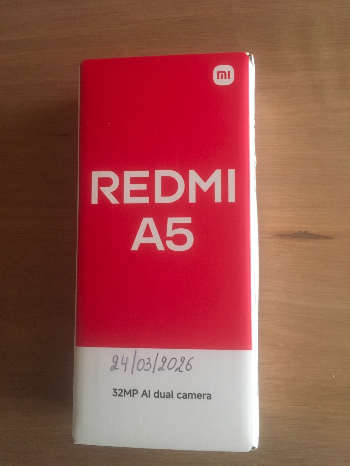 Xiaomi Redmi A5, Enlèvement, Comme neuf