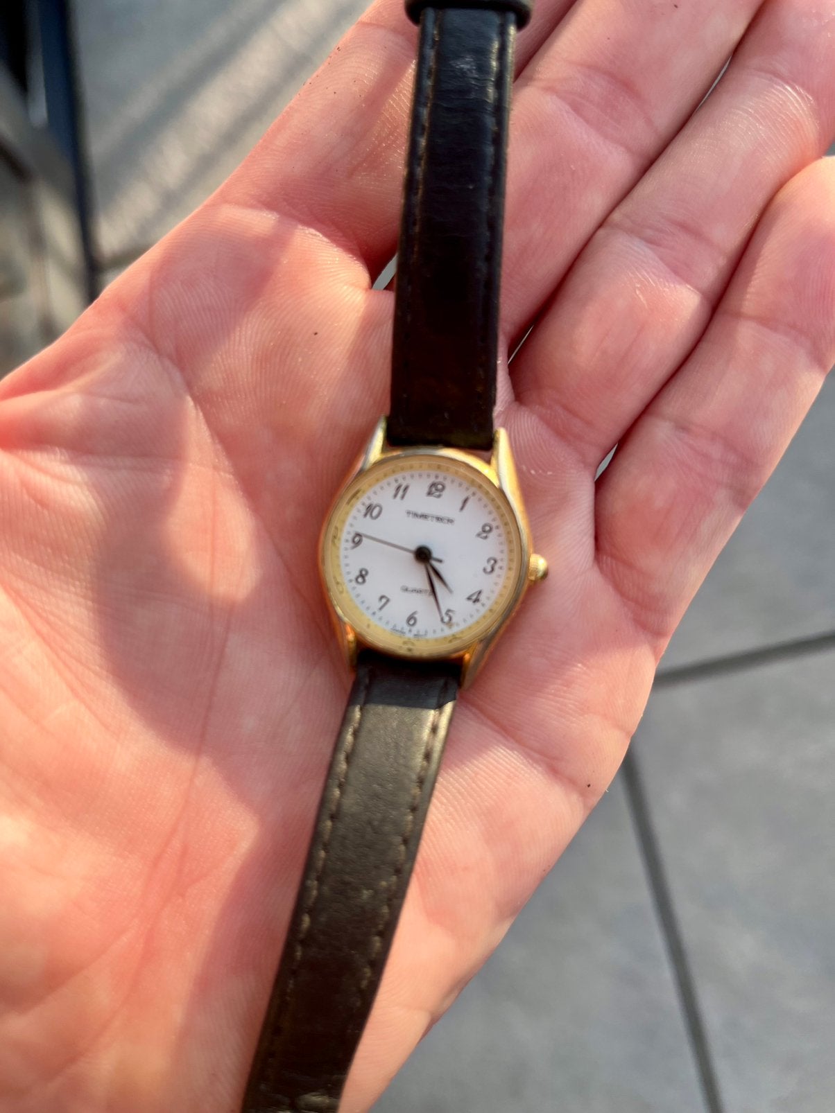 Vintage horloge, Ophalen of Verzenden, Polshorloge, Overige merken, Met bandje