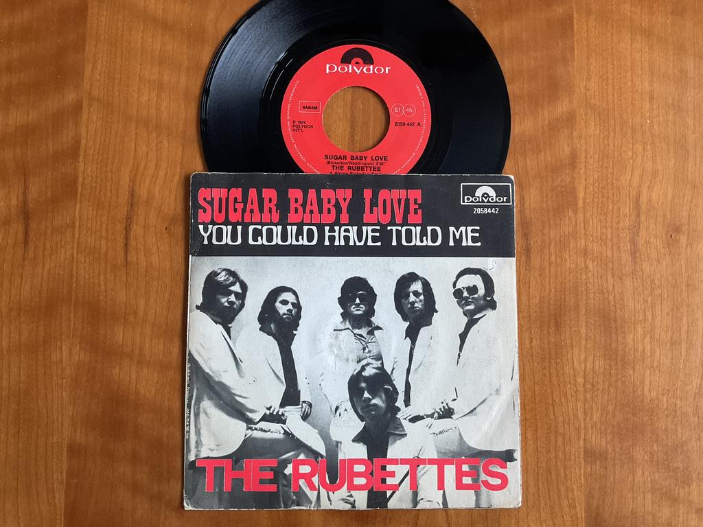 The Rubettes - Sugar Baby Love., Enlèvement ou Envoi, Utilisé