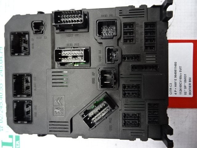 COMPUTER BODY CONTROL C3 (FC / FL / FT) (9649811480), Gebruikt, Citroën, Kontakt-citroen@citroen.com, Citroën Deutschland GmbH