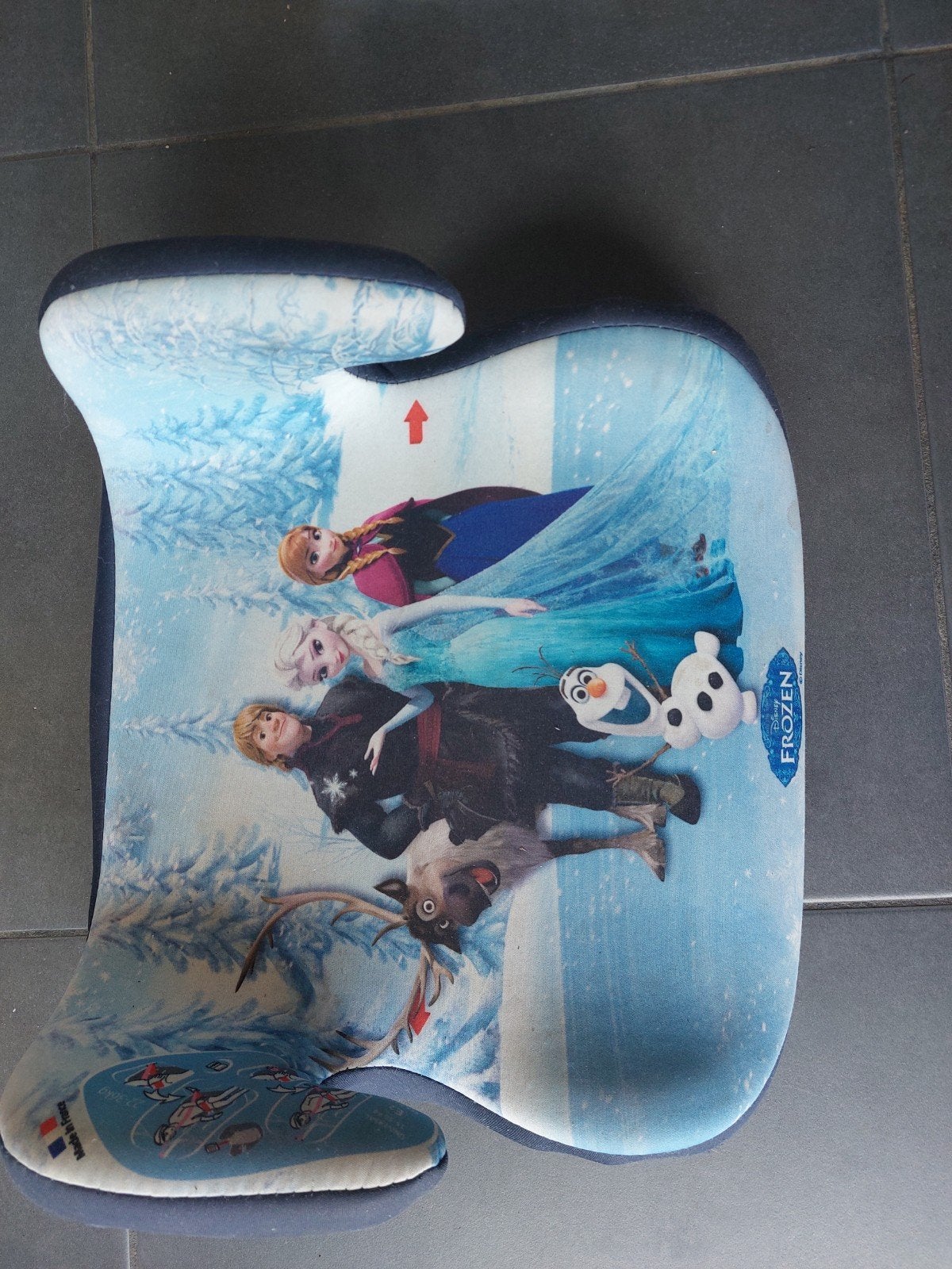 autostoeltje met frozen hoes, Kinderen en Baby's, Overige merken, Gebruikt, Overige methoden, Ophalen of Verzenden