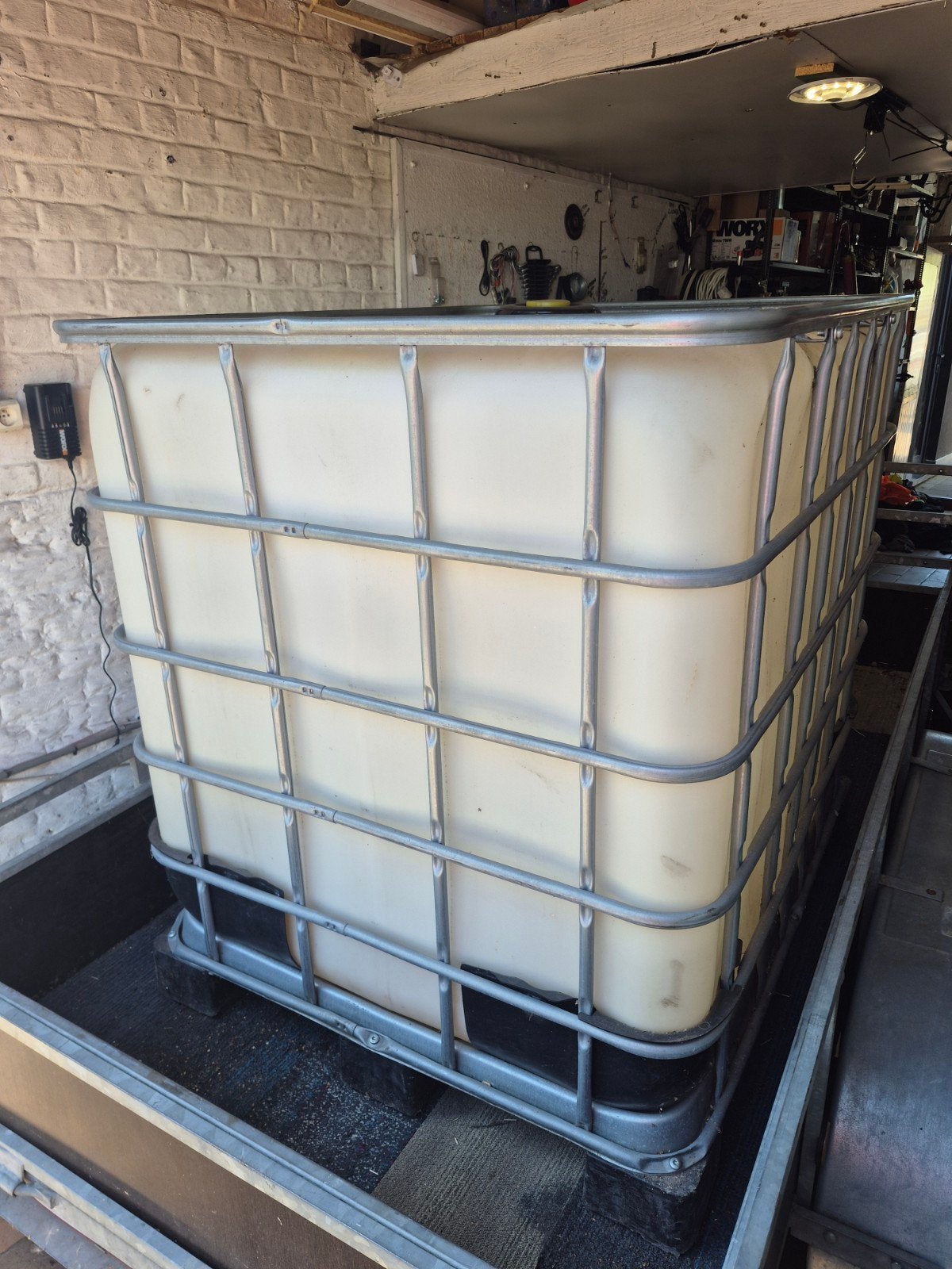IBC container 1000LT, 150 liter of meer, Ophalen, Gebruikt