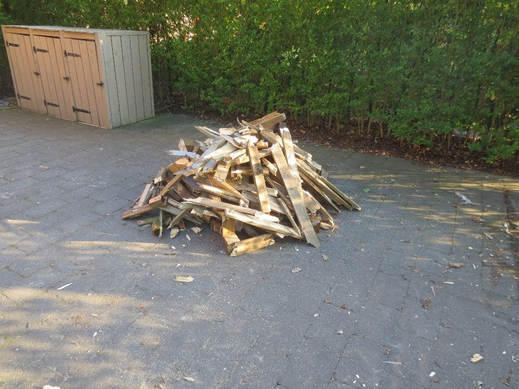 kachelhout, Tuin en Terras, Minder dan 3 m³, Ophalen, Overige houtsoorten
