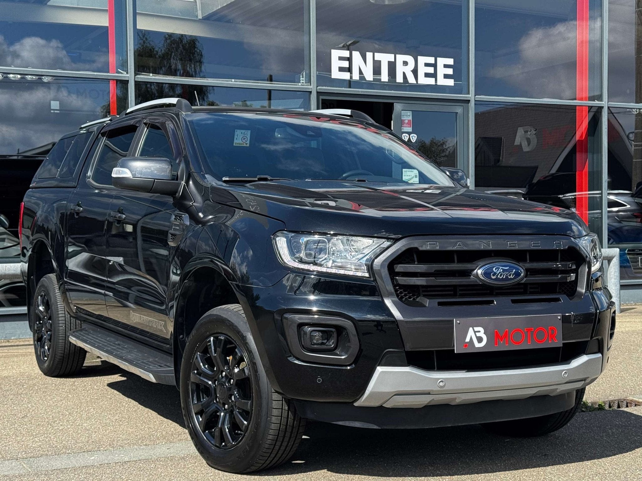 Ford Ranger 2.0 Bi-Turbo AUTO 213CV GPS LED CAMERA CARPLAY 1, Autos, Cuir, Achat, Entreprise, Noir
