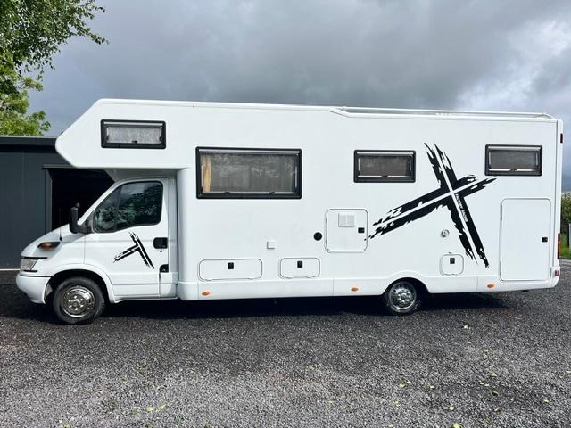 Motorhome Iveco/Concorde, Caravanes & Camping, Camping-cars, Particulier, Plus de 6, Alcôve, Concorde, Autres marques, 8 à 9 mètres
