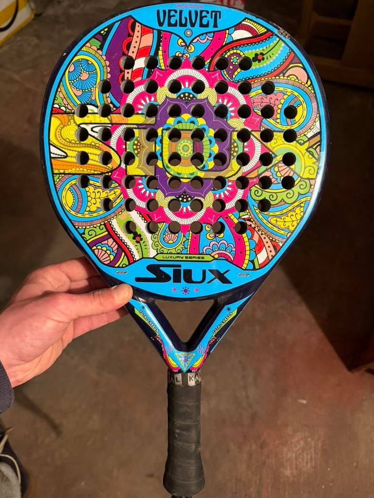 SIUX Velvet Limited Edition, Sport en Fitness, Padel, Ophalen, Gebruikt