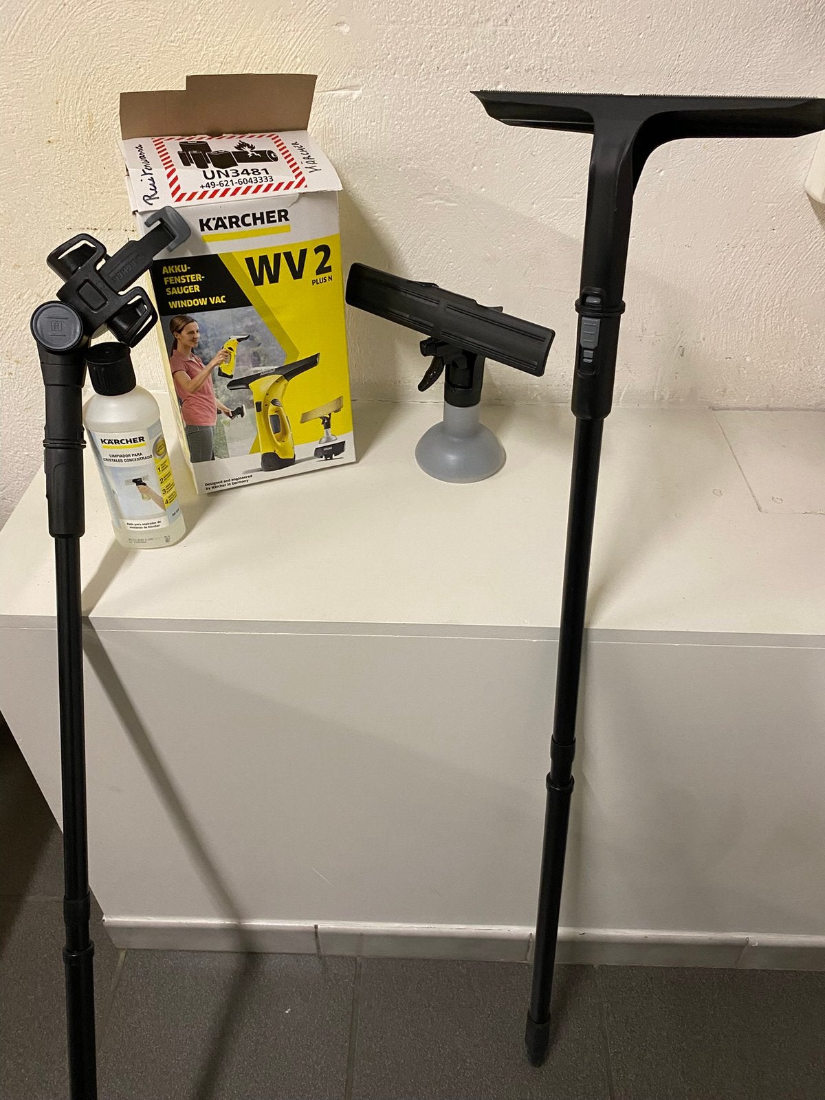 Kärcher WV 2 Plus N ramenwasser., Ophalen, Nieuw