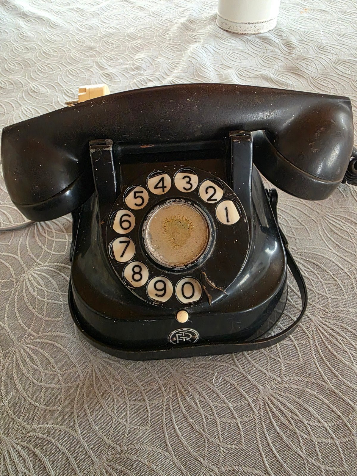 Turnphone vintage des années 50, Télécoms, Enlèvement, Utilisé, Avec cadran rotatif