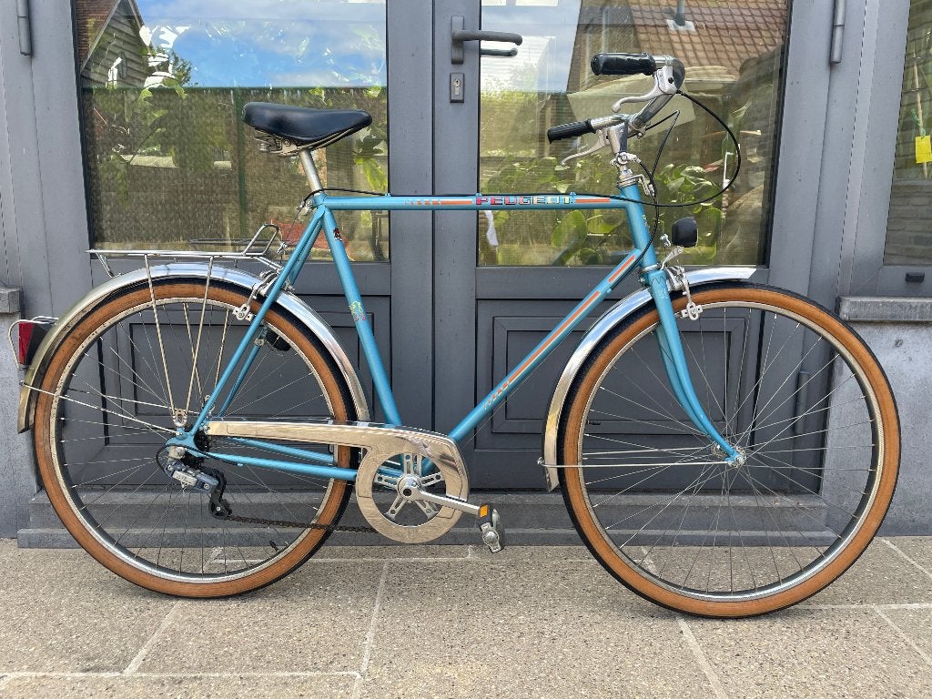 Peugeot Grand Tourisme herenfiets. Coole vintage Topstaat, Fietsen en Brommers, Ophalen, Jaren '60 of nieuwer, Velgrem, 59 cm of meer