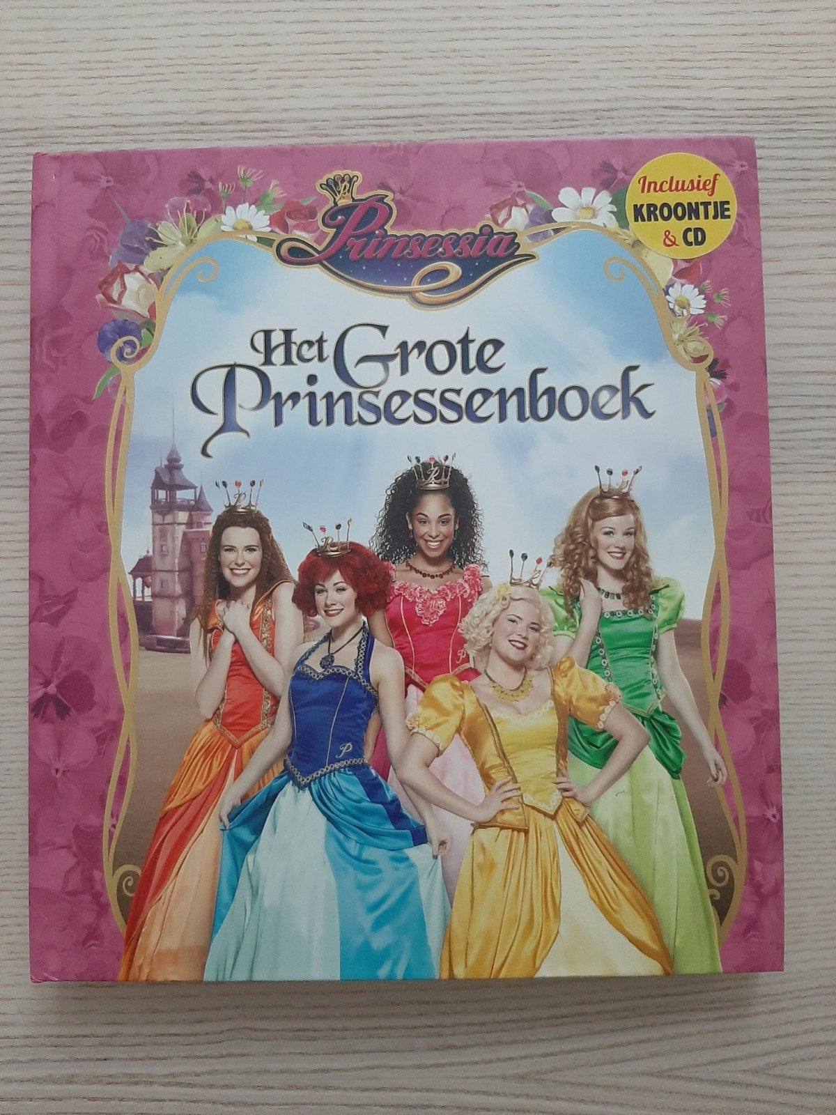 Het GROTE PRINSESSENBOEK  inclusief kroontje en CD, Ophalen, Gert Verhulst