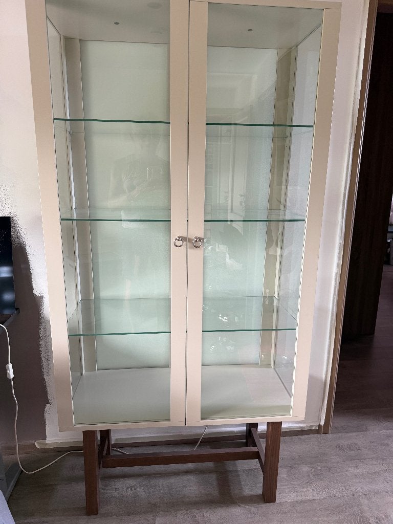 Meuble vitrine, Ophalen, Zo goed als nieuw, Glas
