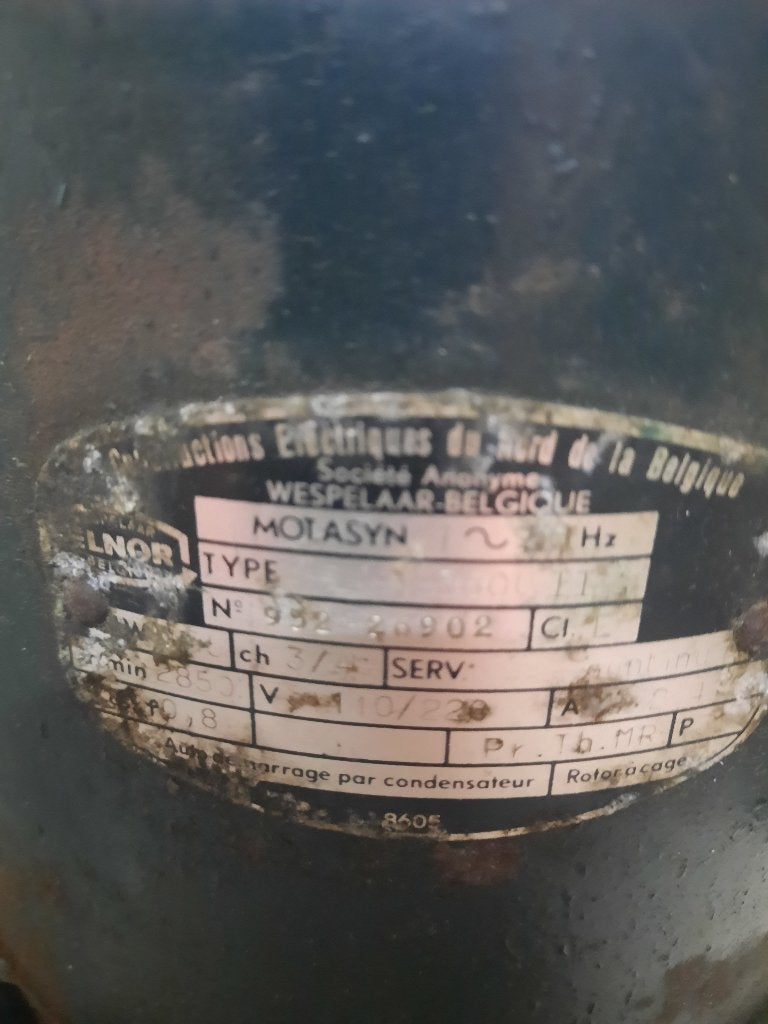 moteur électrique, Bricolage & Construction, Enlèvement, Utilisé, Moteur électrique, 1800 tpm ou plus
