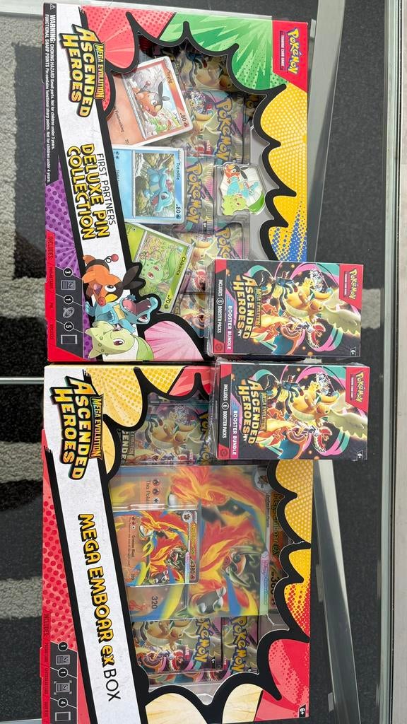 Pokémon TCG: Mega Evolution Ascended Heroes Collectie, Ophalen, Nieuw, Boosterbox