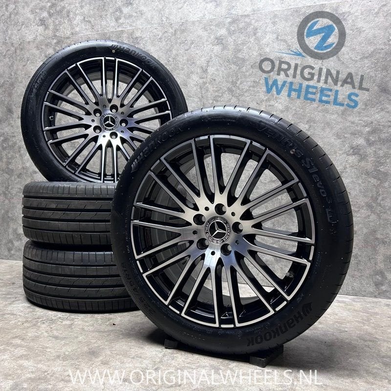 18 inch originele velgen + zomerbanden Mercedes C klasse W20, Pneus et Jantes, Pneus été, -, 18 pouces