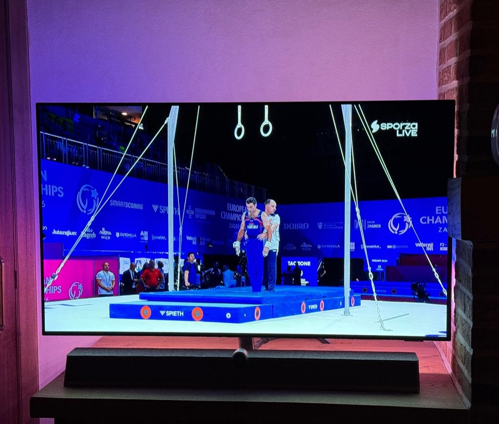 Oled Philips TV 48OLED935  ambilight met soundbar, Philips, OLED, Utilisé, 100 cm ou plus