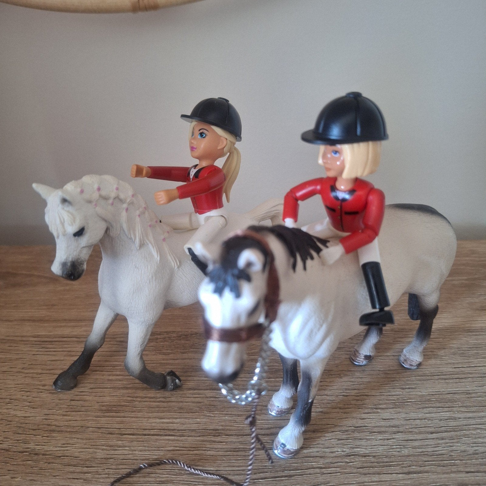Popjes voor schleich paardjes (lego), Collections, Collections Animaux, Enlèvement ou Envoi