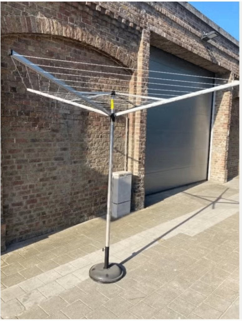 wasrek met voet brabantia, Tuin en Terras, Droogmolens en Wasrekken, Ophalen, Gebruikt, Wasrek