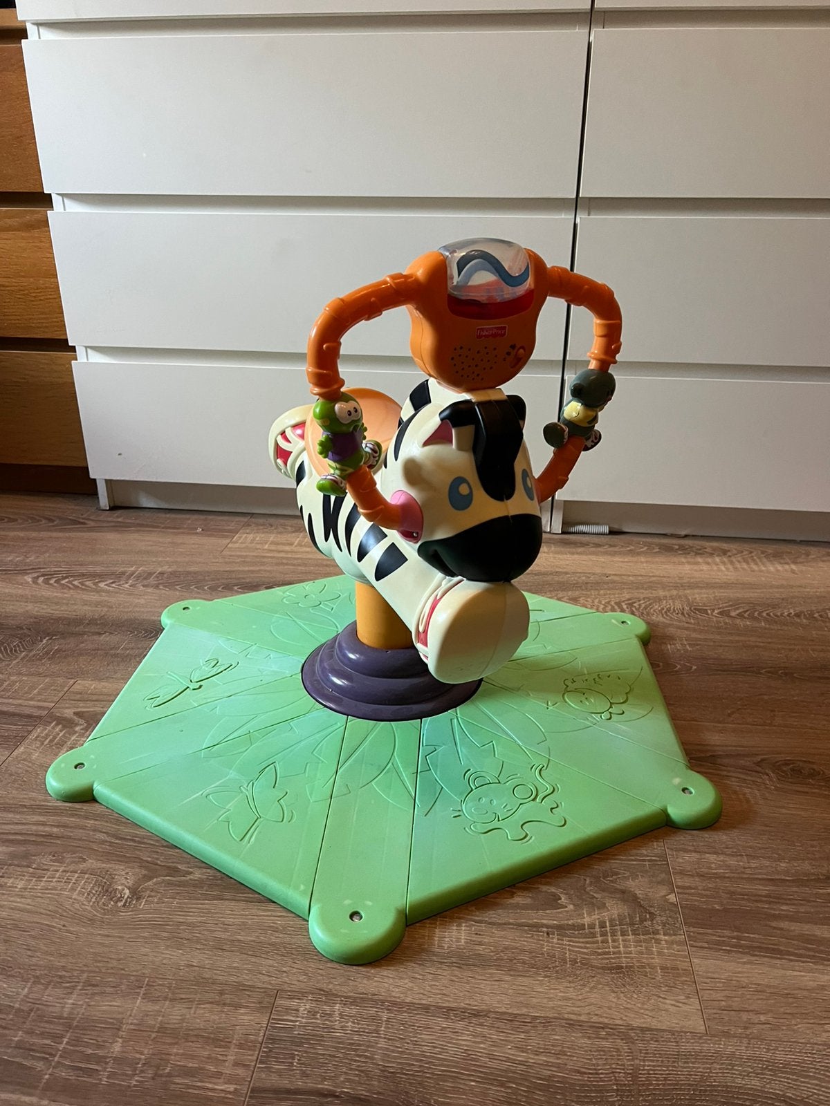 Zèbre Tournirebond Fisher Price, Enlèvement, Comme neuf