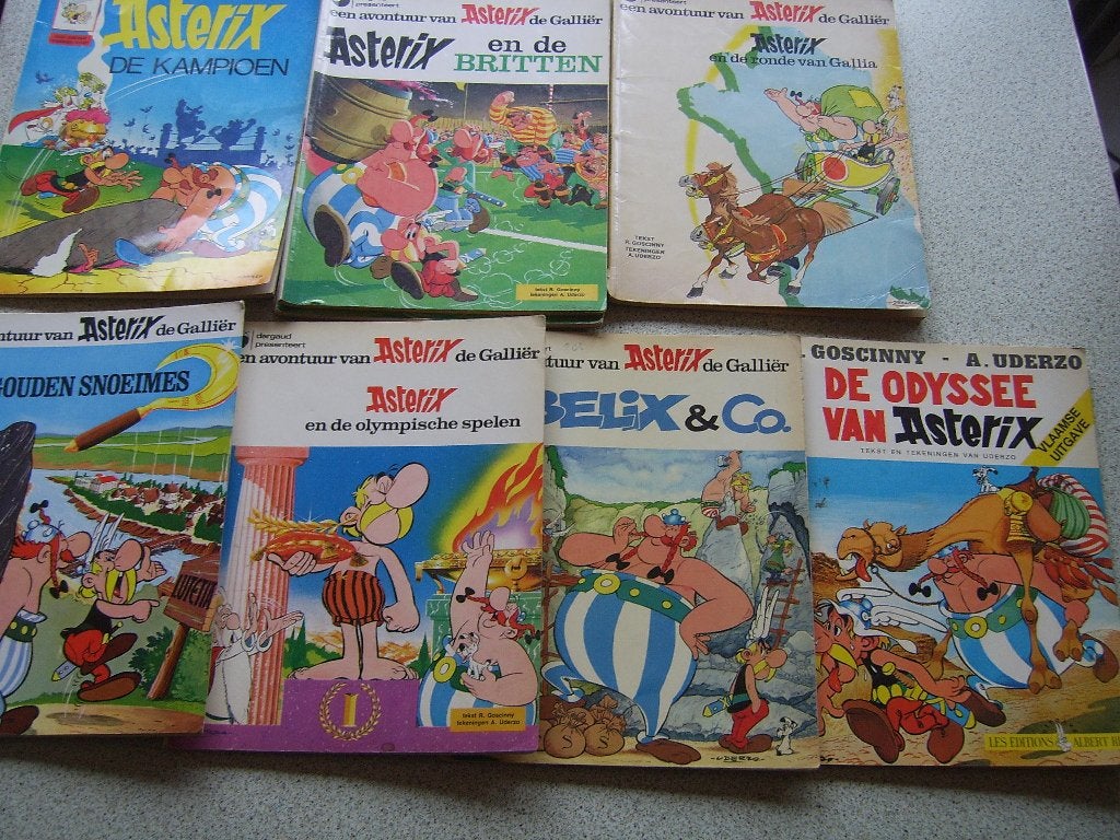 Stripverhalen van Asterix, Livres, BD, Utilisé, Plusieurs BD, Enlèvement ou Envoi