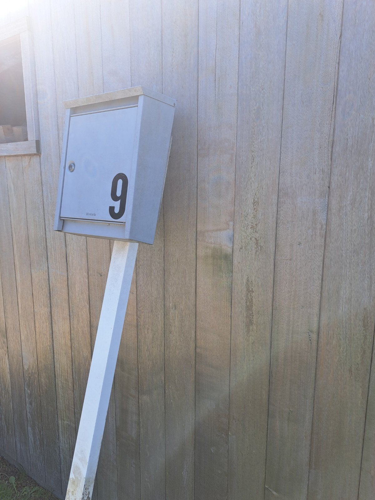 Brabantia brievenbus op paal, Jardin & Terrasse, Boîtes aux lettres, Enlèvement