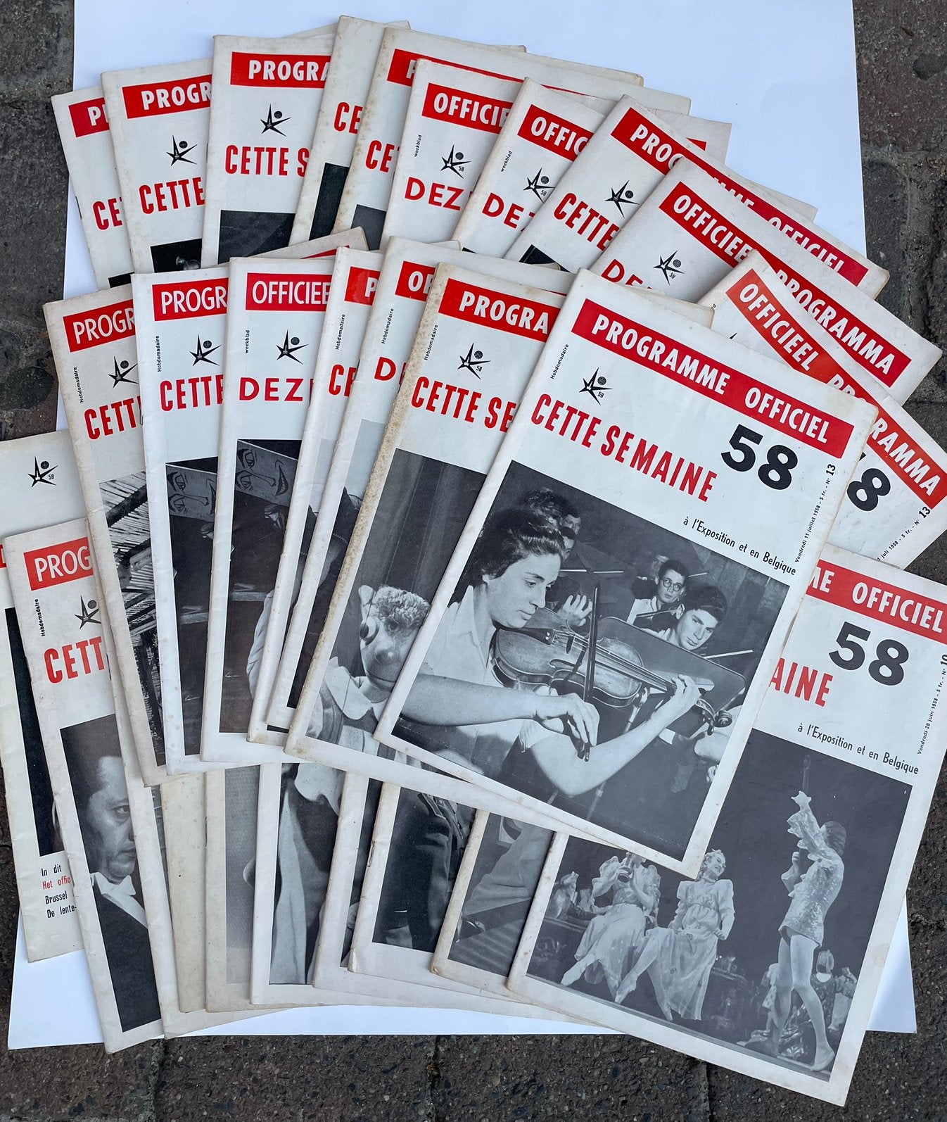 Lot magazine 1958 Atomium, Enlèvement ou Envoi