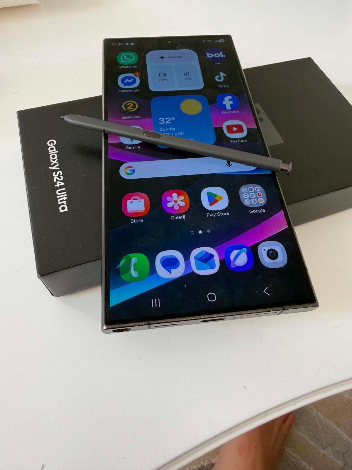 Samsung Galaxy s24 ultra (256gb) perfecte staat, Télécoms, Téléphonie mobile | Samsung, Enlèvement ou Envoi, Galaxy S24