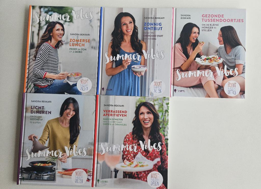 15 Sandra Bekkari kookboeken:Tast Toe,Smakelijk,Summer Vibes, Boeken, Kookboeken, Ophalen of Verzenden