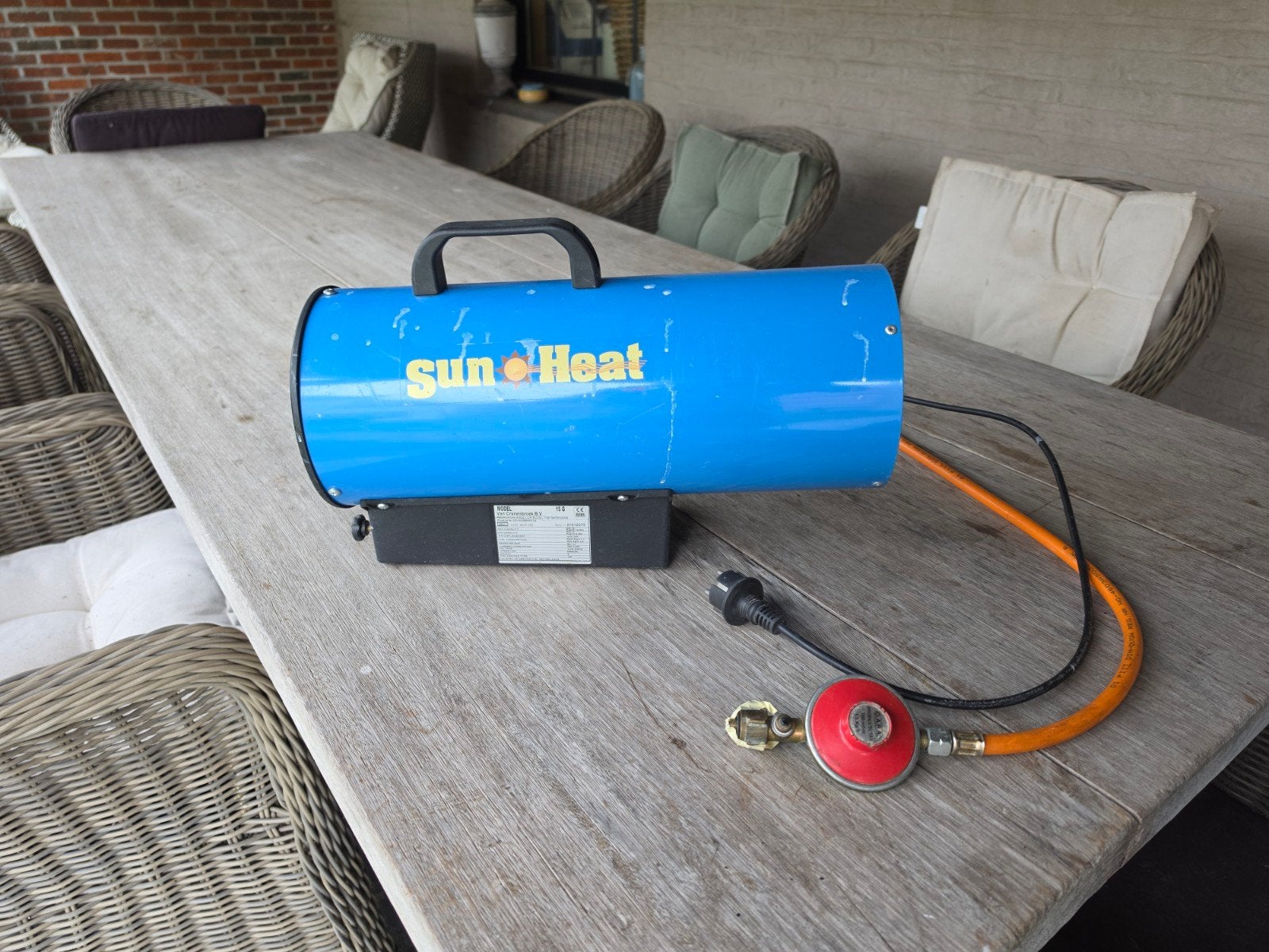 gaskachel ,ventilator, heteluchtblazer, Doe-het-zelf en Bouw, Ophalen