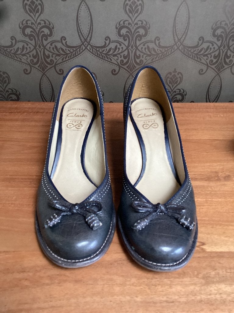 Pumps Clarks 38,5, Pumps, Blauw, Ophalen of Verzenden, Zo goed als nieuw