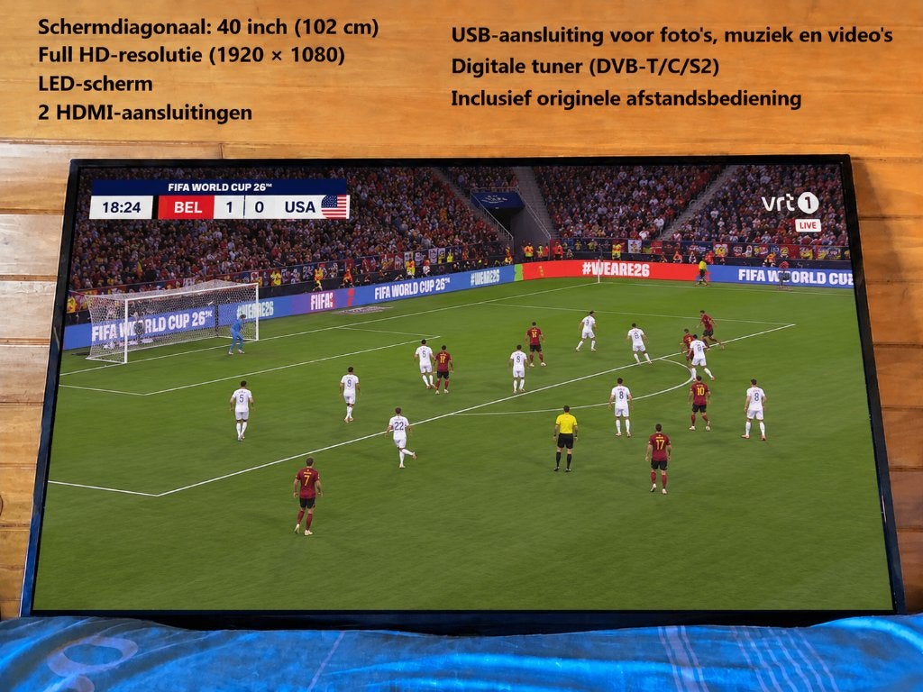 Philips 40" Full HD LED-TV – 40PFK4101/12 – Perfect werkend, Ophalen, Philips, 40 tot 60 cm, Full HD (1080p)