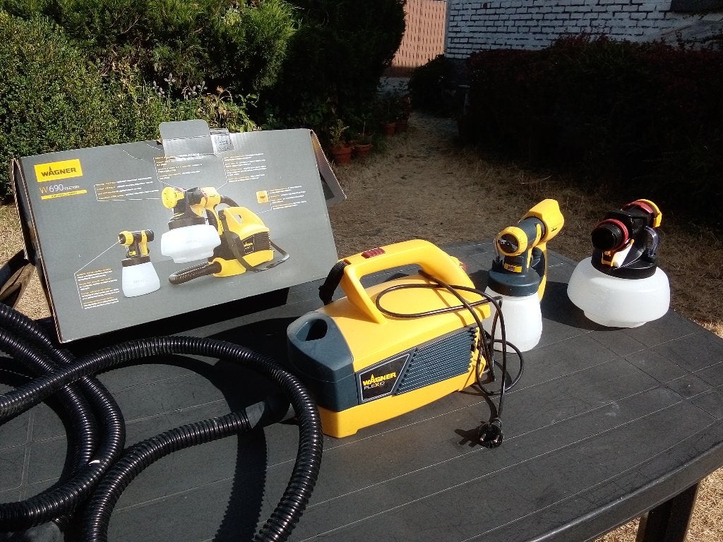 pistolet à peindre WAGNER universal sprayer, Ophalen, Zo goed als nieuw, Verfspuit of Verfpomp