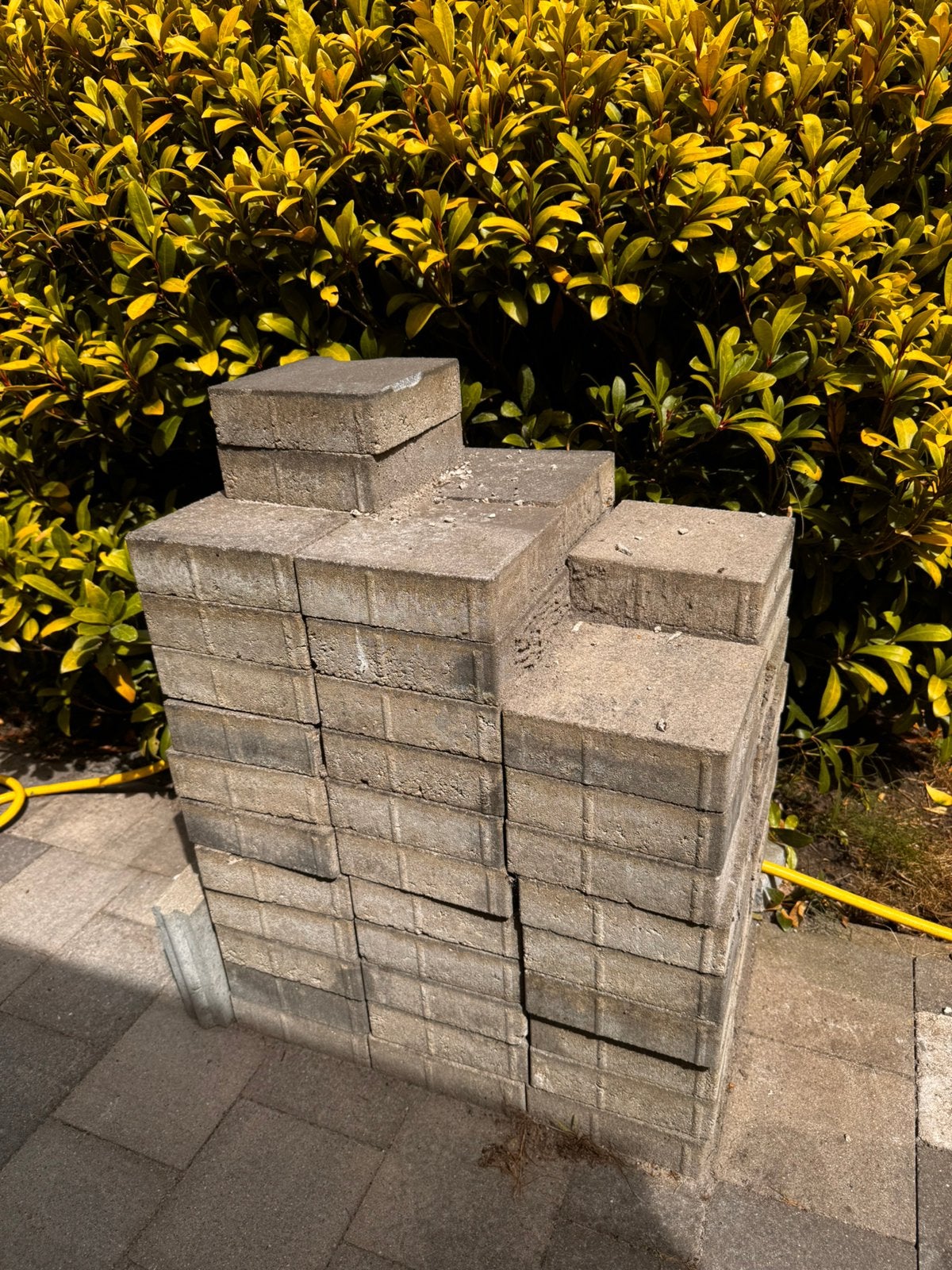 Betontegels gratis op te halen, Béton, Enlèvement, Utilisé, Briques