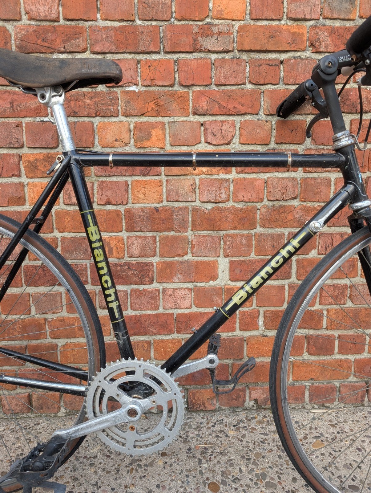 Vélo de course Bianchi, Enlèvement