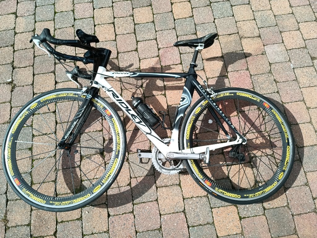 Ridley Cheetah tijdritfiets / triathlonfiets (Mavic Cosmic), 28 inch, Heren, Aluminium, Zo goed als nieuw