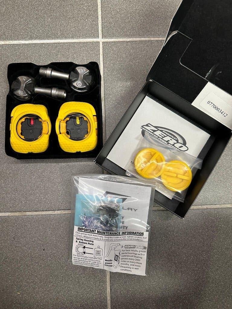 Speedplay zero pedalen, Fietsen en Brommers, Fietsonderdelen, Nieuw, Crankstel of Pedalen, Overige materialen, Gravelbike, Ligfiets