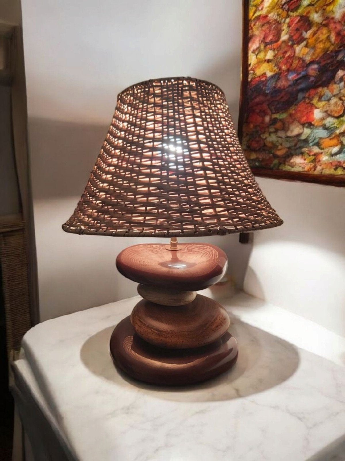 Lampe design vintage exclusive François Chatain — Céramique, Enlèvement, Céramique, Design