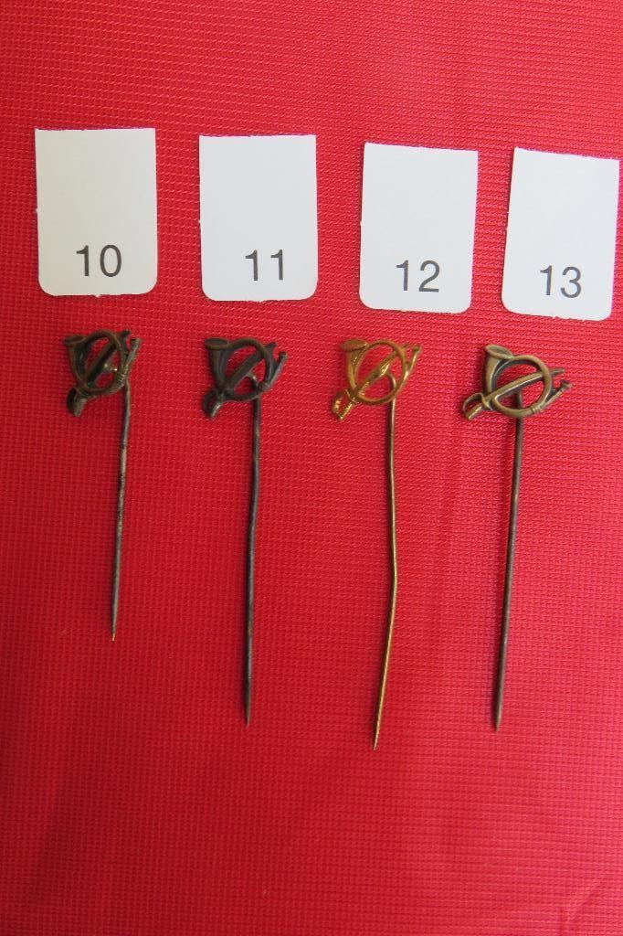 Epingle de cravate Chasseurs à Cheval, Collections, Objets militaires | Général, Enlèvement ou Envoi, Armée de terre, Emblème ou Badge
