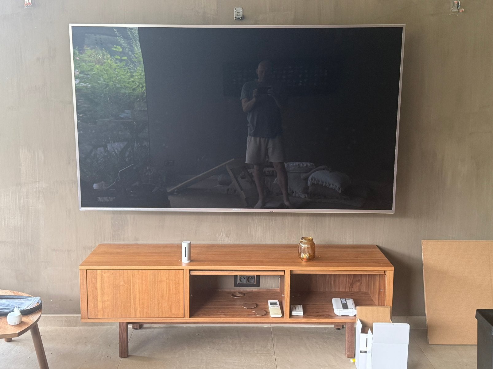 Tv 75inch met Muurbeugel, TV, Hi-fi & Vidéo, Télévisions, LED, Panasonic, Comme neuf, Enlèvement