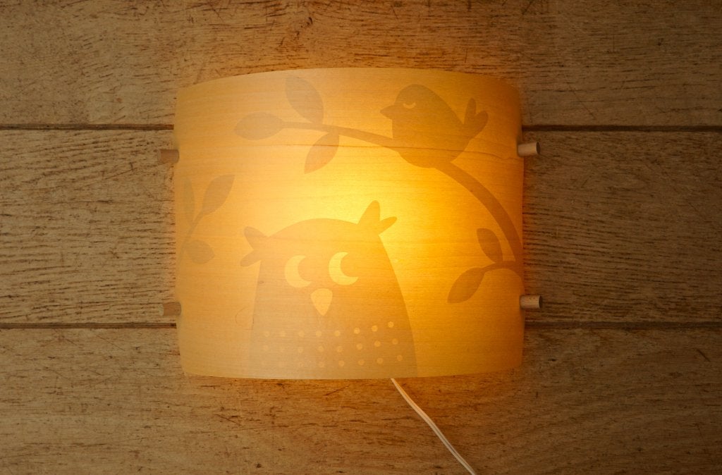 wandlamp uil, Haba, Gebruikt, Overige merken, Ophalen of Verzenden, Ophangbaar