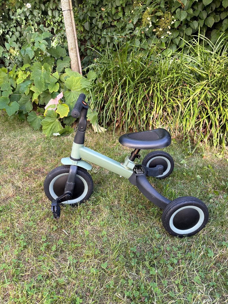 topmark 4-in-1 driewieler Olijfgroen, Fietsen en Brommers, Fietsen | Driewielers, Ophalen, Gebruikt, Topmark