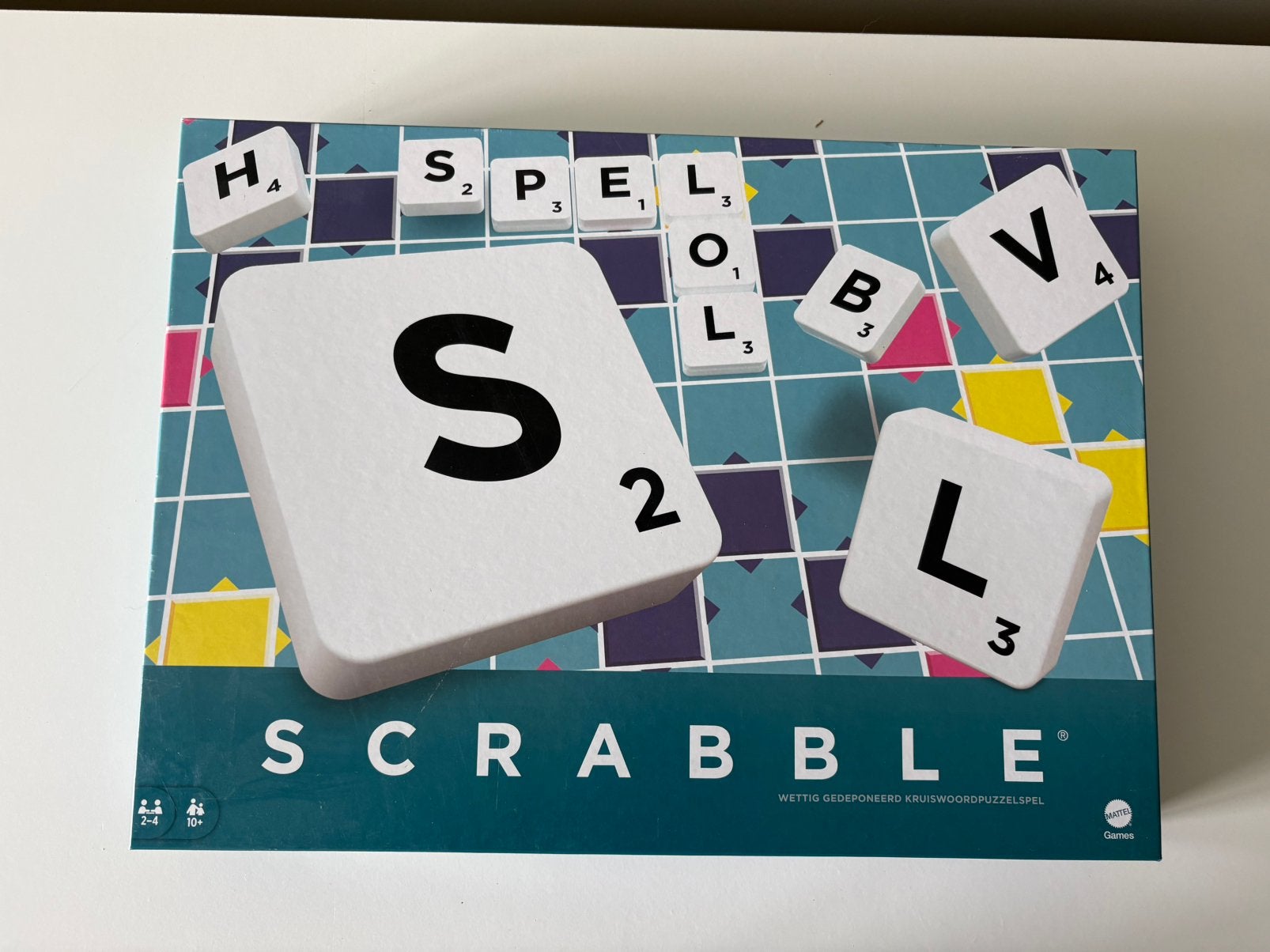 Gezlschapspel : SCRABBLE, Drie of vier spelers, Ophalen, Zo goed als nieuw