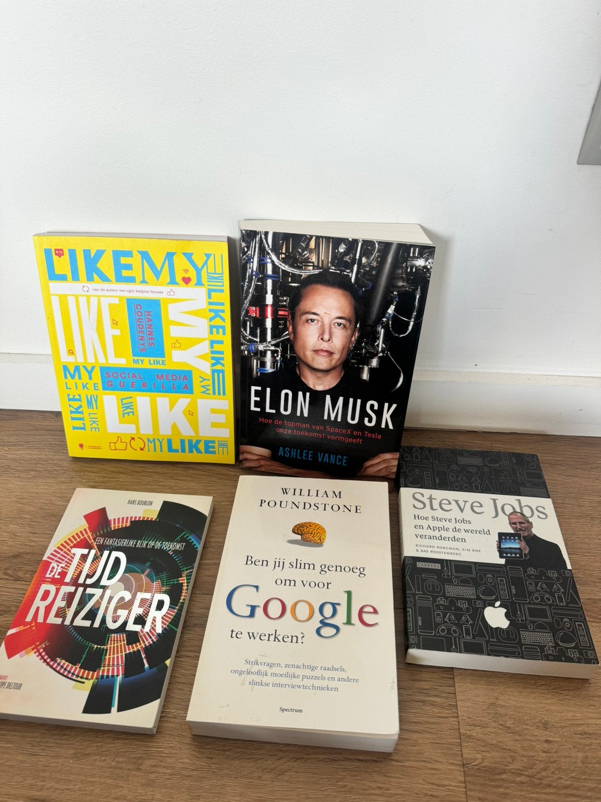 5 boeken van bekende ondernemers, Ophalen of Verzenden, Zo goed als nieuw