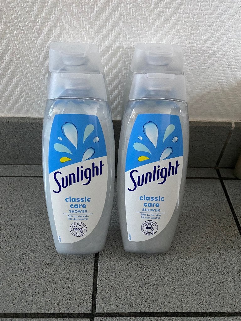 4x Sunlight Classic Care Shower, Bijoux, Sacs & Beauté, Enlèvement, Neuf, Baignoire & Douche