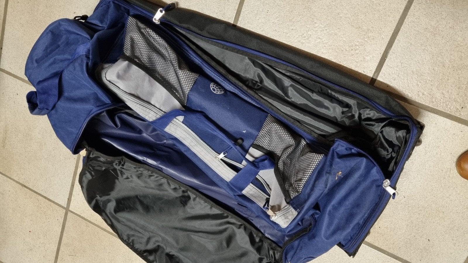 reiszak op wieltjes, Ophalen